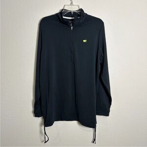 Magnolia Lane Tech Official Masters Women's Size XL Navy Blue 1/4 Zip Pullover